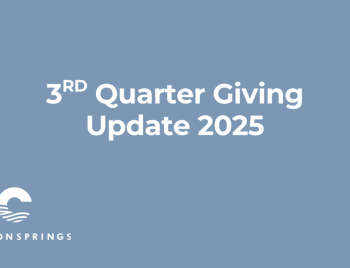 3rd Quarter Giving Update 2025