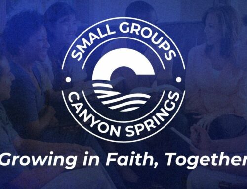 Small Groups Relaunch!